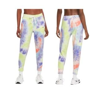 Nike Dri-FIT Get Fit Women Tie-Dye 7/8 Training Pants XS Multicolor DA4915-580